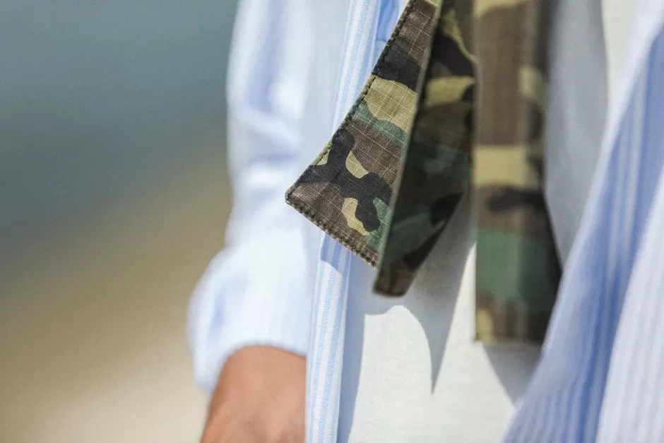 Sale Drapeau Noir Foulard Japonais Camo