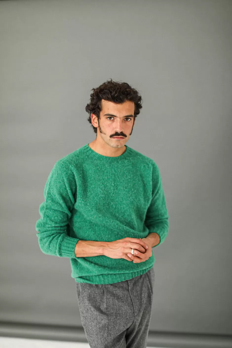 Cheap Drapeau Noir Pull Shetland "Shaggy" Pixie