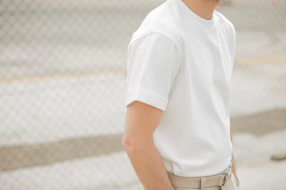 Sale Drapeau Noir T-shirt Confort Crème