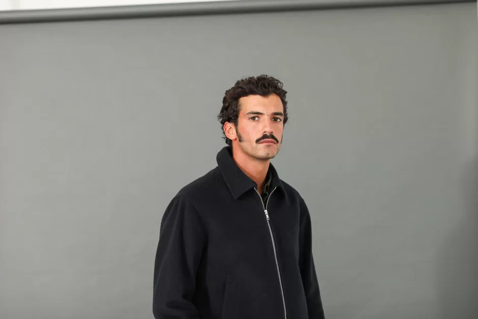 Online Drapeau Noir Veste Laine & Cachemire Navy Marine